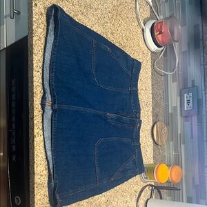 Old Navy Blue Jean Skirt
